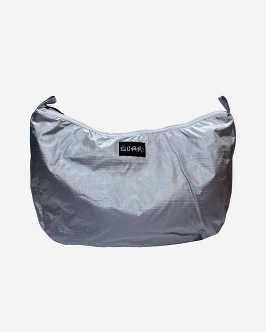 (1) TASCHE SILBER