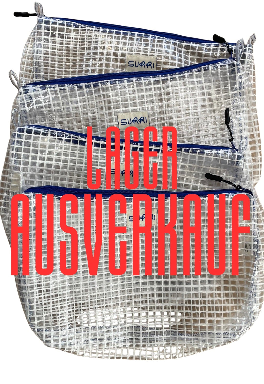 (1) LAGERAUSVERKAUF Tasche weiss